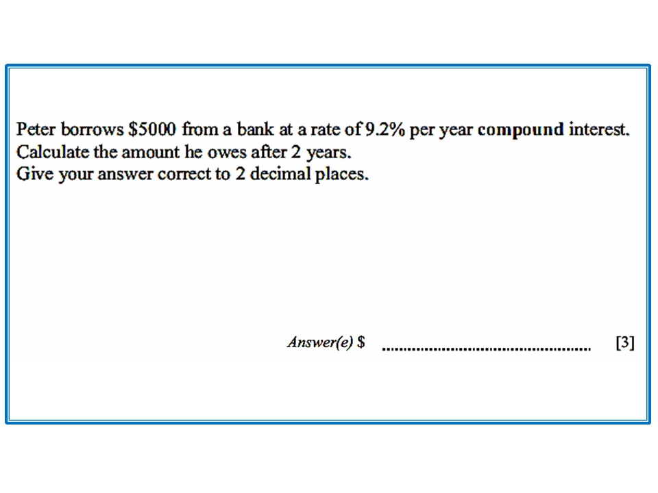 how to calculate compound interest in business