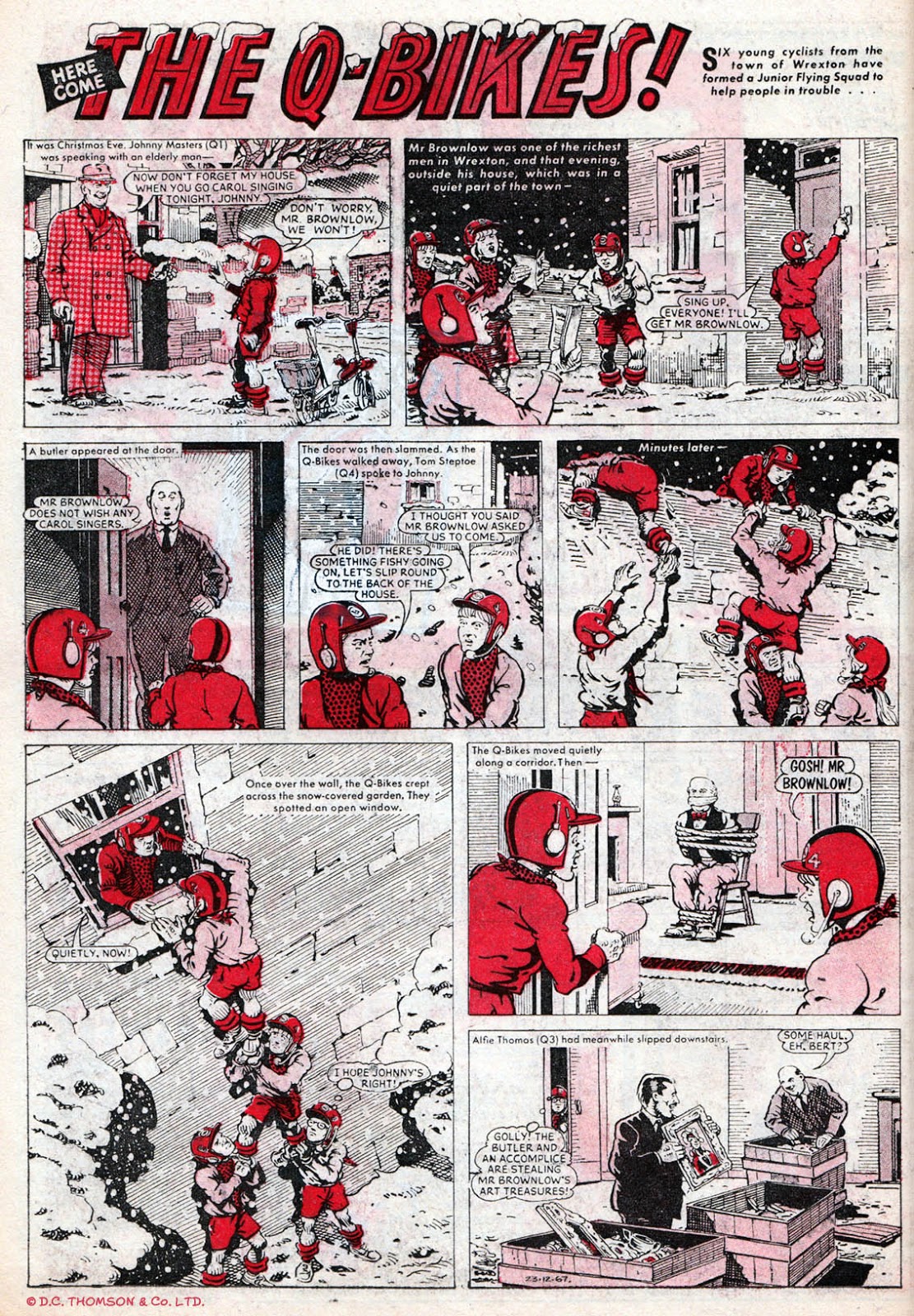 BLIMEY! The Blog of British Comics The Christmas BEANO (1967)