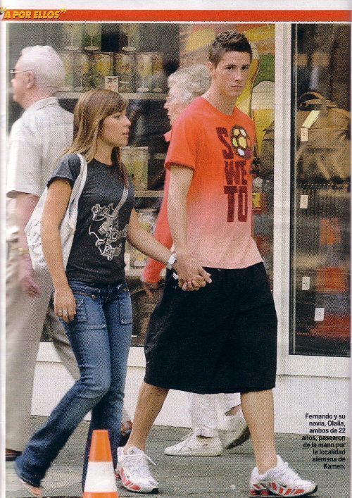 Fernando Torres With His Wife For 2011 | All About Top Stars
