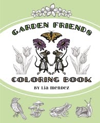 Garden Friends Coloring Book