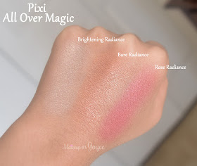 Pixi All Over Magic Bare Radiance Swatch