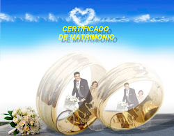 Certificados de Matrimonios