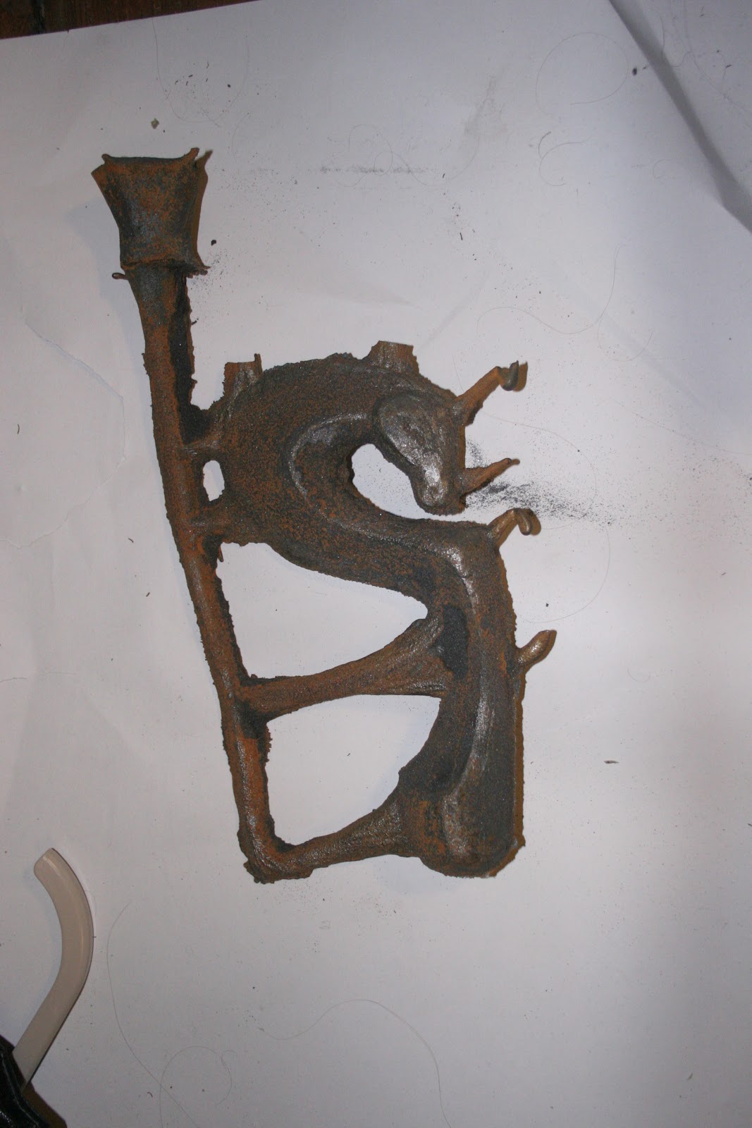 Chris Johns Sculpture Cast Iron Sculpture Step by step