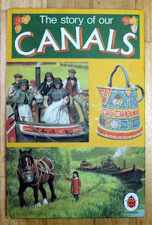 ladybird tuesday, vintage books, the story of our canals
