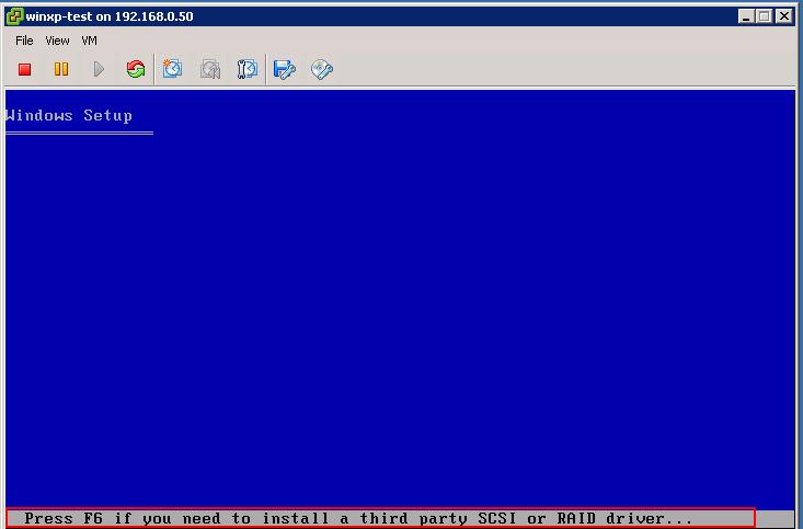 windows xp boot disk error