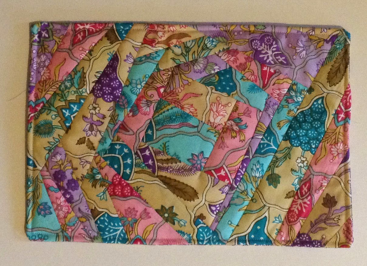 Sooz In The Shed... Crazy Quilted Placemat