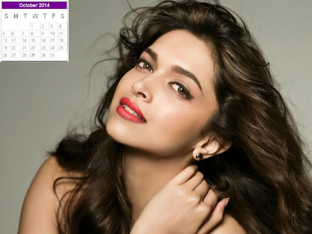 Deepika Padukone Calendar 2014