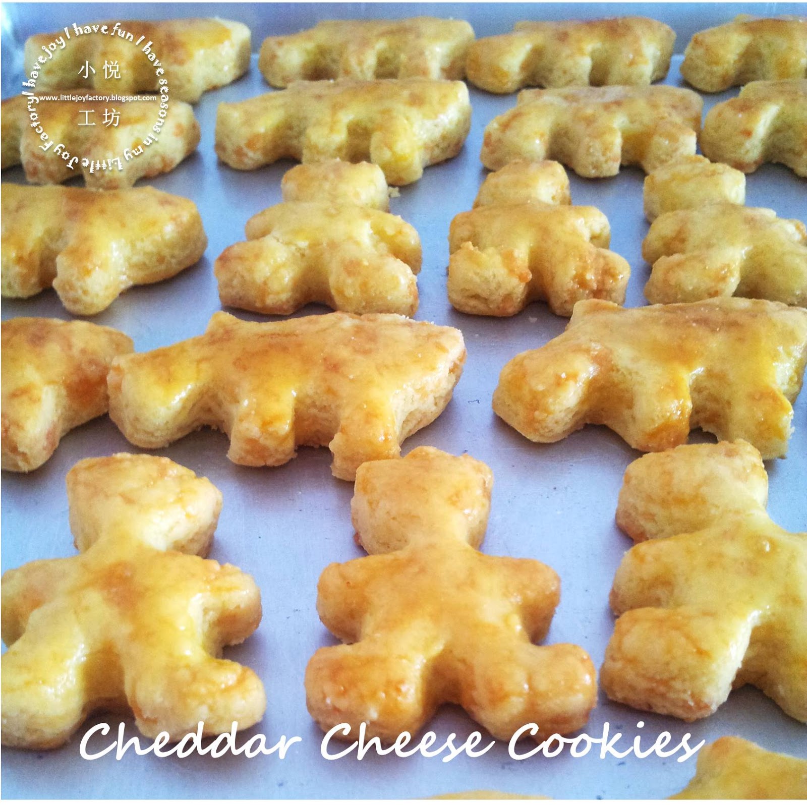 Kids' Favorite Cheddar Cheese Cookies 奶酪酥饼, 童趣