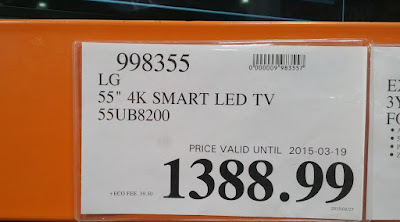 Upgrade your tv with the LG 55UB8200 55 inch LED LCD HDTV