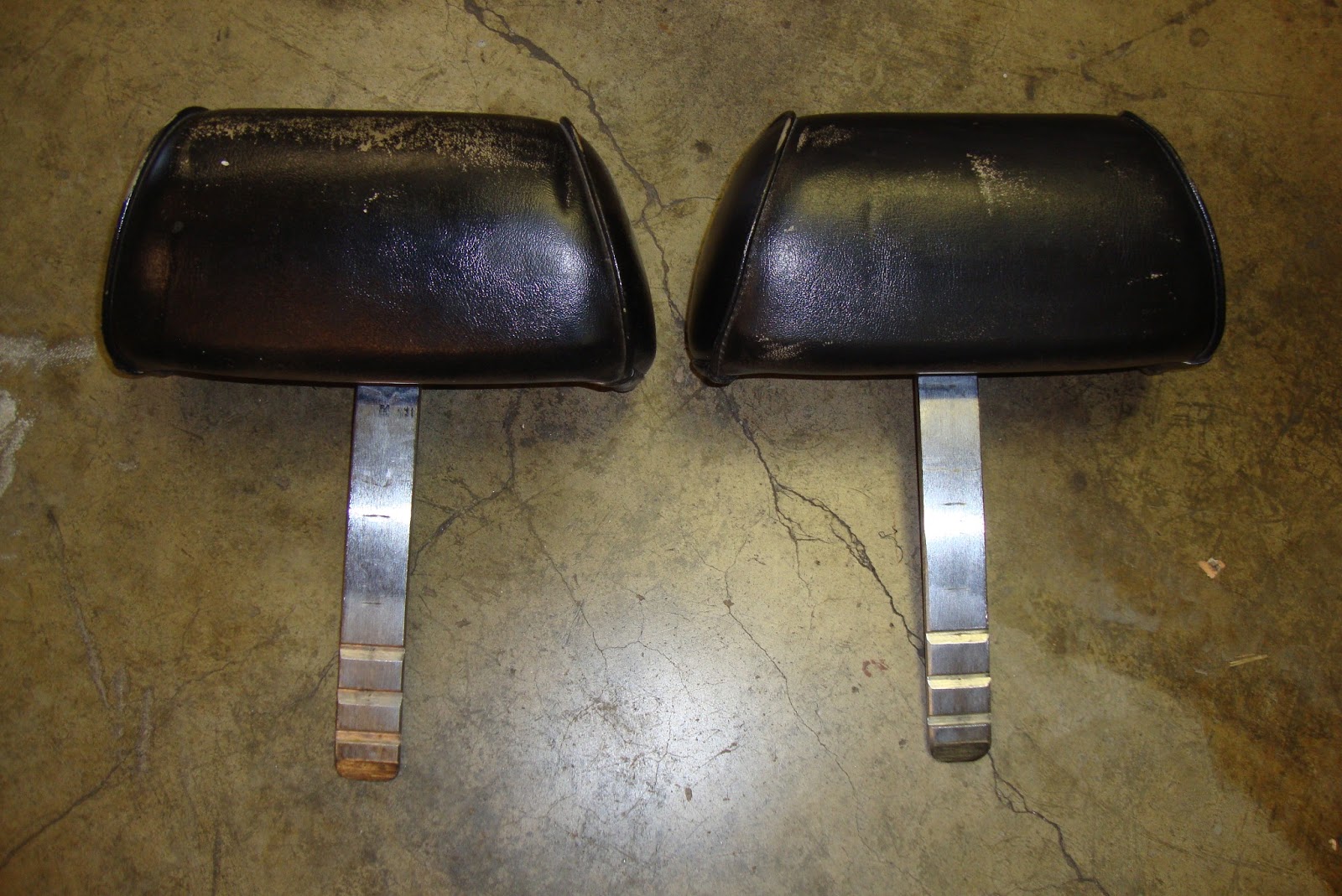 1968 Mustang Convertible Restoration Safety First Headrests