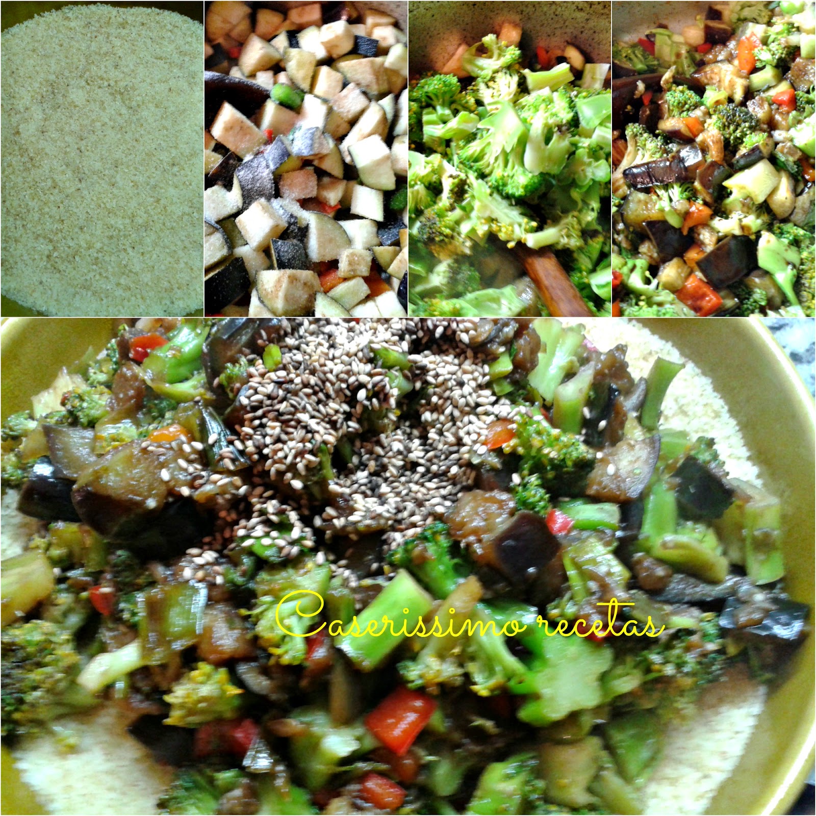 Cous Cous Con Vegetales