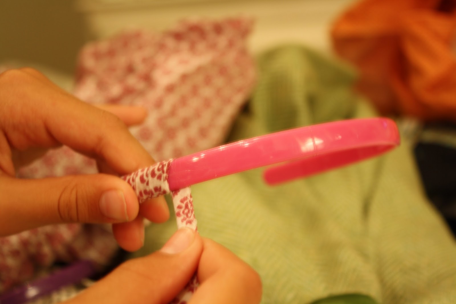 The Pink Peony of Le Jardin headbands for school