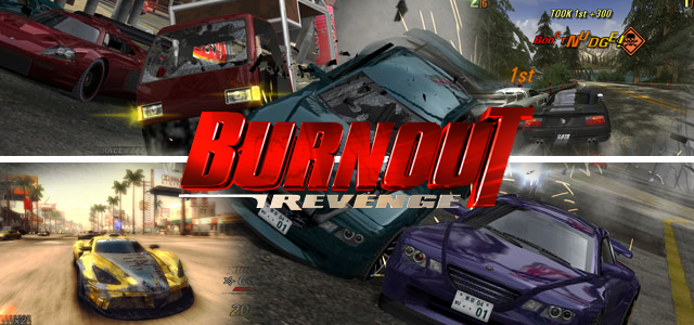 Corra a mil por hora e não se importe com os osbtáculos em Burnout Revenge ( PS2) - PlayStation Blast