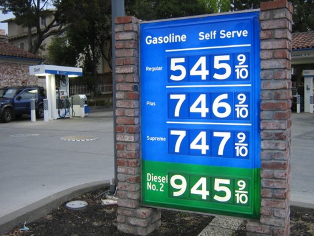 The highest gas prices too ~