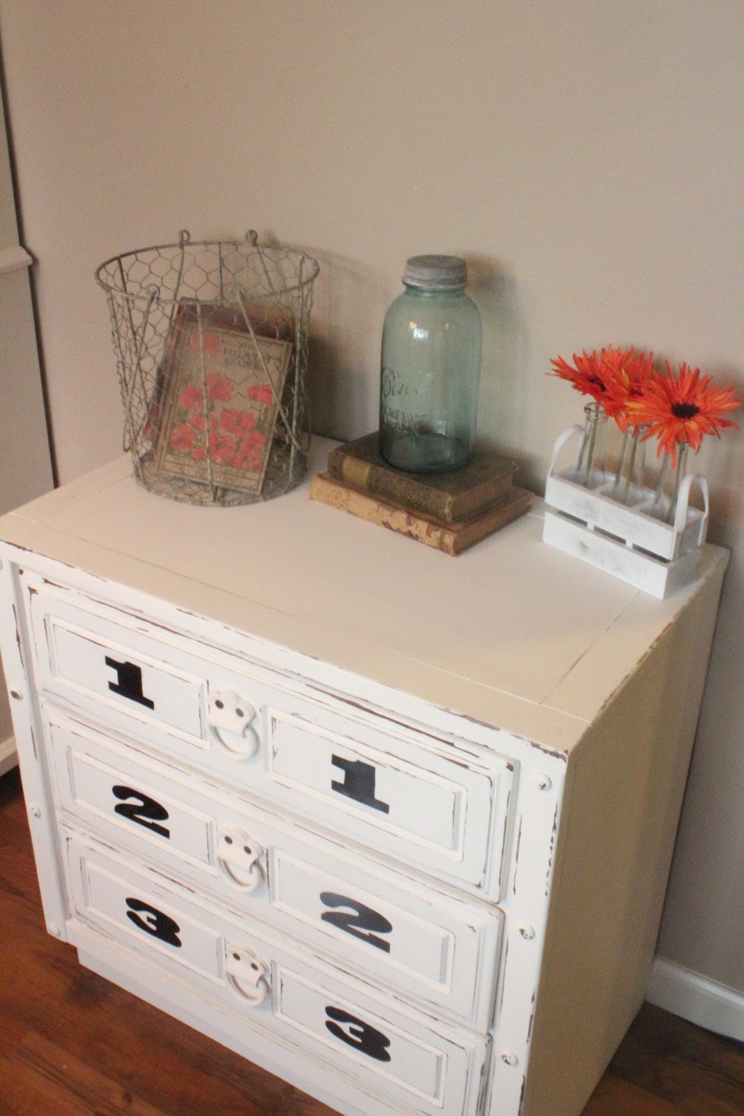Sometimes Twice... Small White Dresser