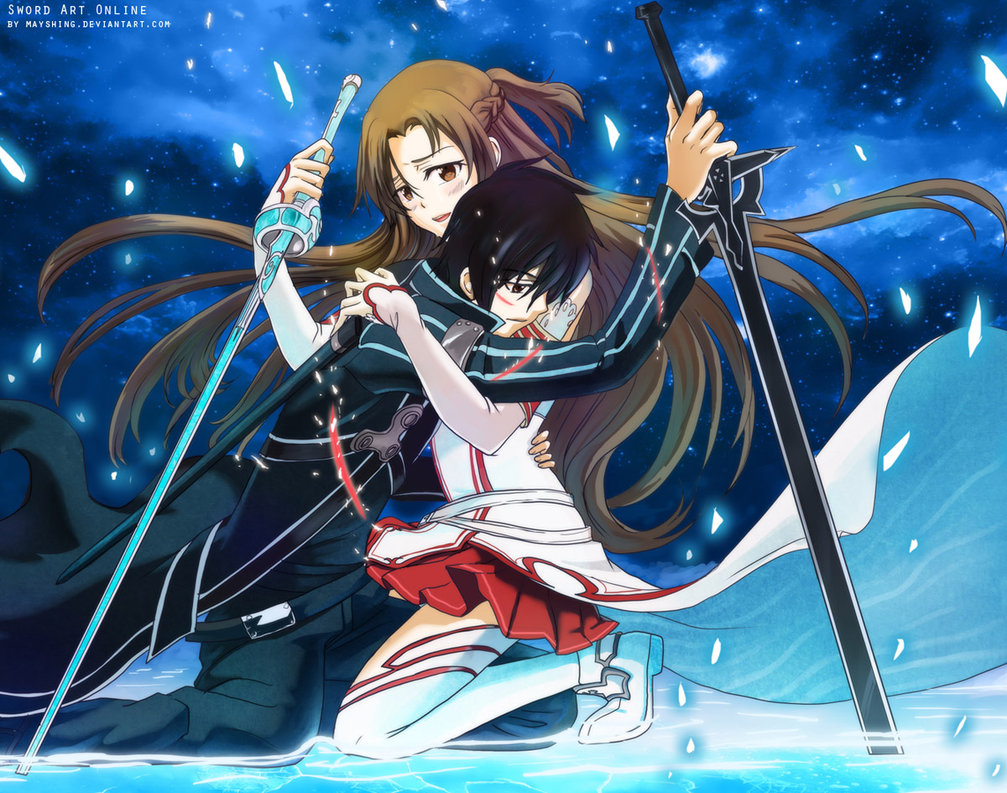 Kirito and Asuna 15 Wallpapers | Your daily Anime ...