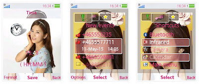 朴初蓉@A Pink SonyEricsson手機主題for Elm/Hazel/Yari/W20﹝240x320﹞