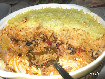 Lasaña De Arroz Con Fiambres.
