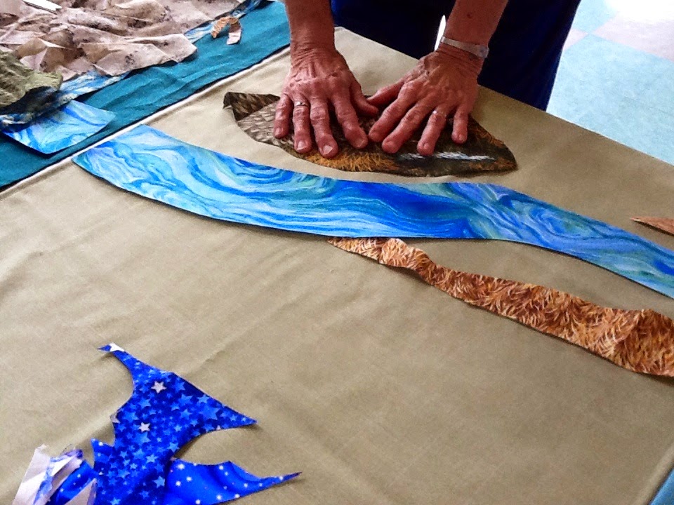Magnificat Liturgical Artwork Banner Making Workshop Barrington Ri