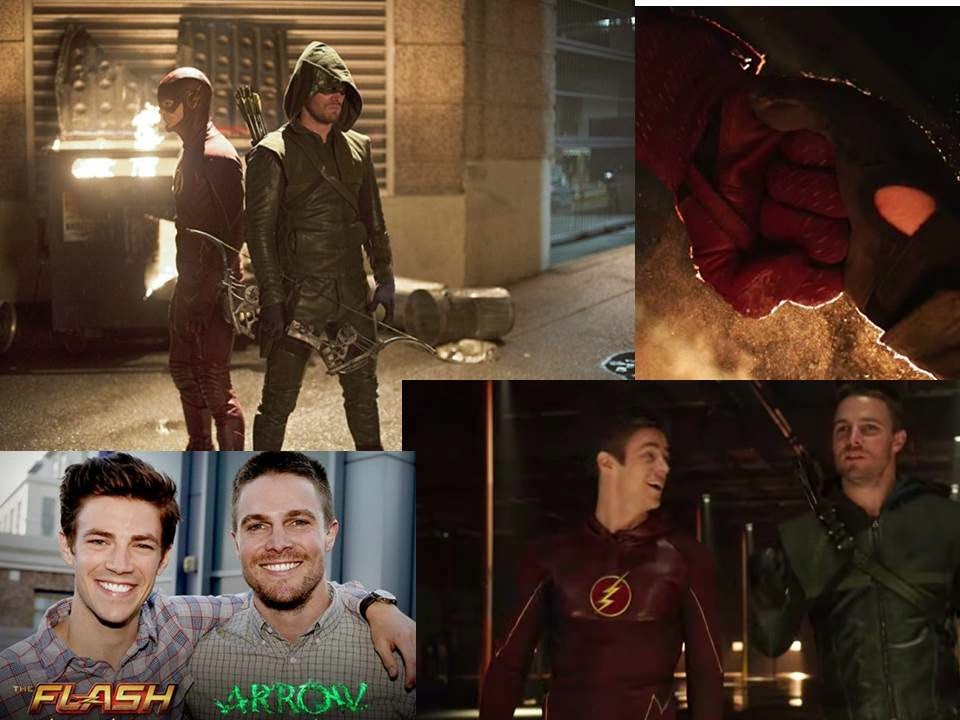 Dave's Comic Heroes Blog Flash Vs. Arrow In The Comics