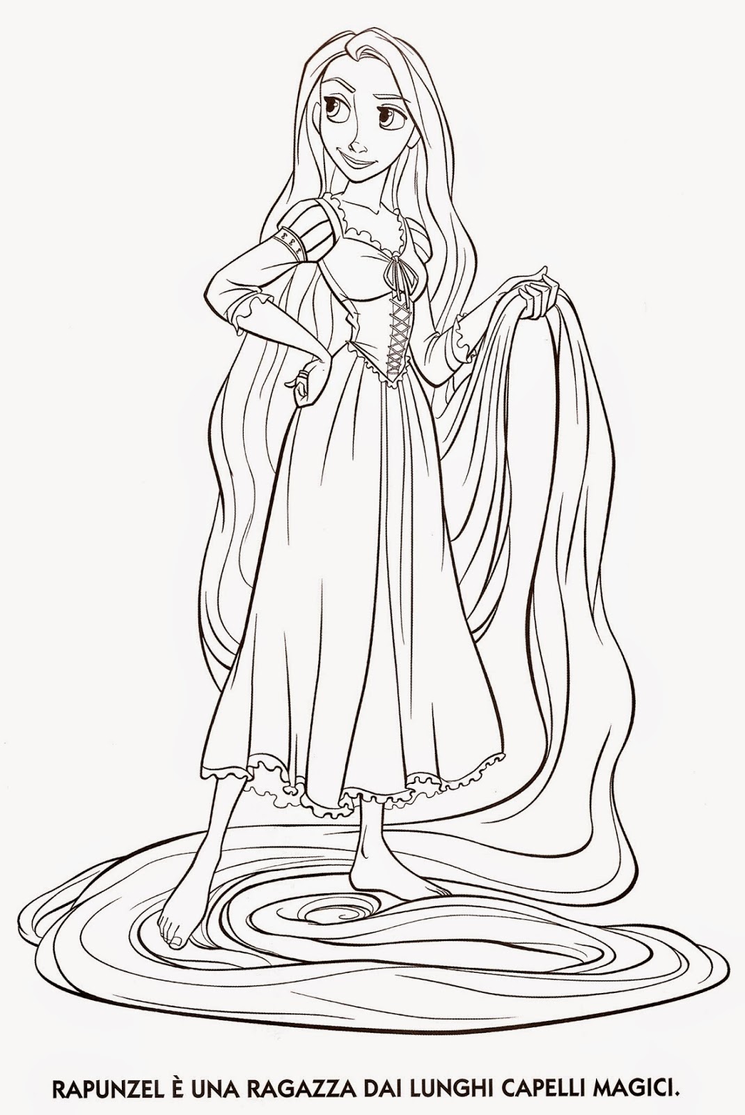 Coloring Pages: "Tangled" Free Printable Coloring Pages of ...