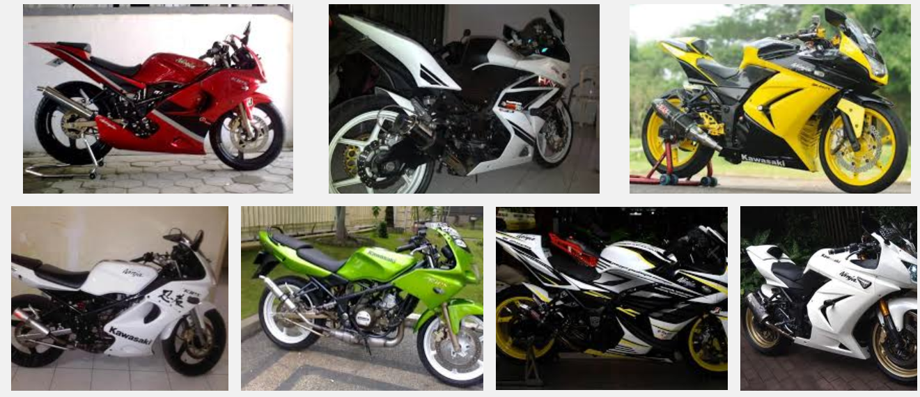 Modifikasi kawasaki ninja 250 ninja rr mono ceper terbaru keren 2014