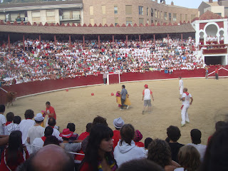 Plaza de toros en Estella