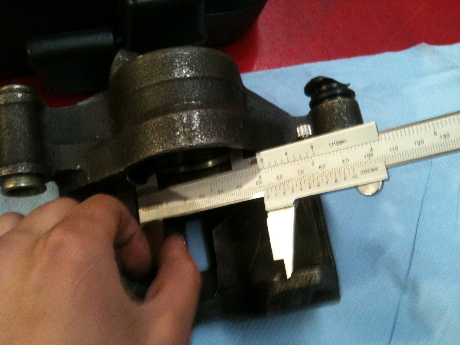 Armand Marais Caliper repair and servicing