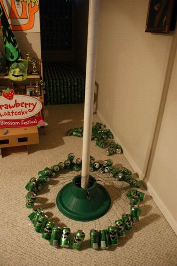 Beer Can Tree