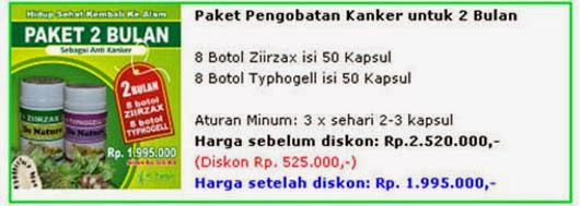 paket obat kanker 2 bulan 8 botol ziirzax ekstrak daun sirsak dan 8 botol typhogell ekstrak keladi tikus paket pengobatan kanker untuk satu minggu dari de nature indonesia