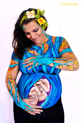 BODYPAINT PREGNAT