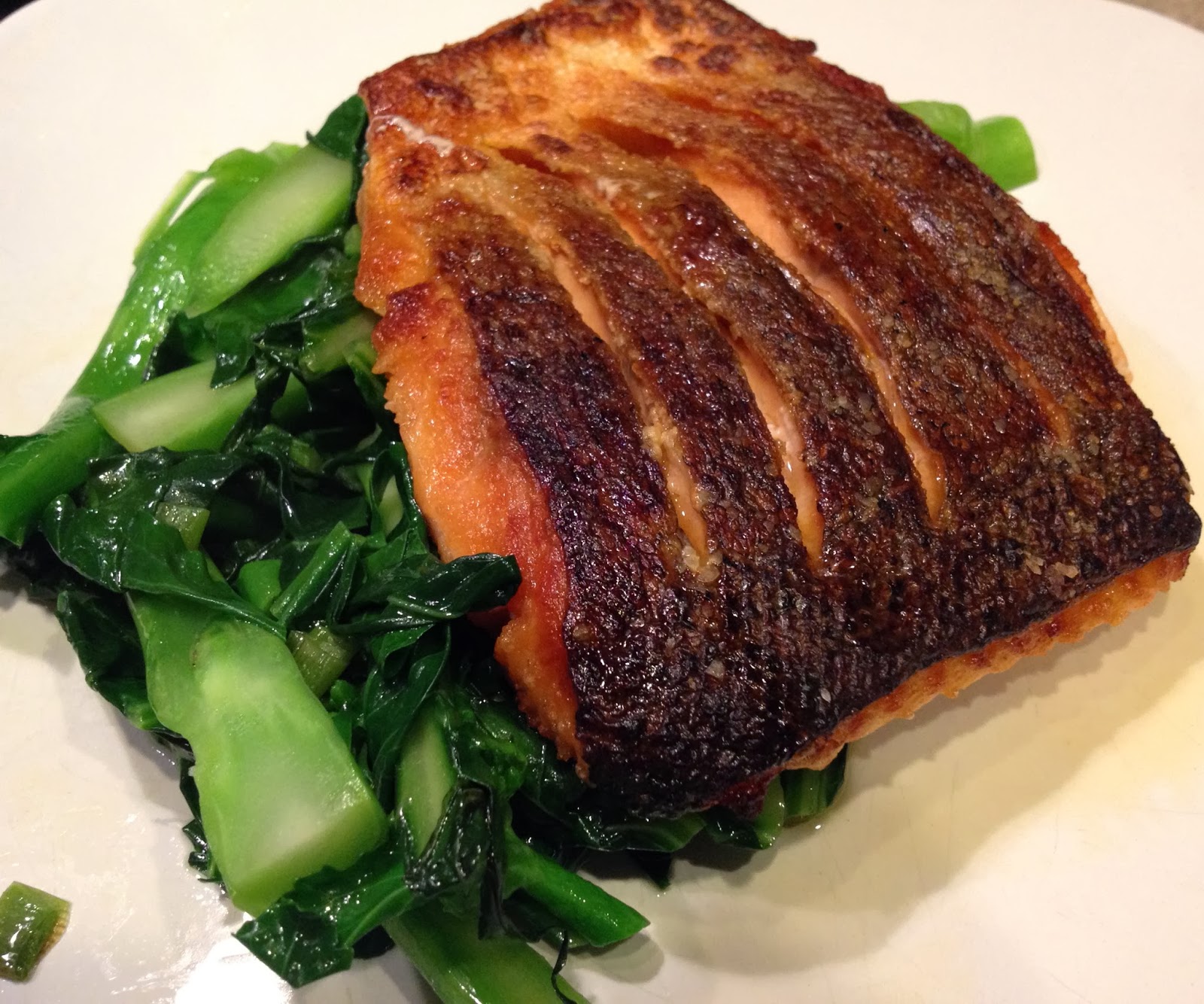 The Paleo Review Crispy Salmon by Gordon Ramsay