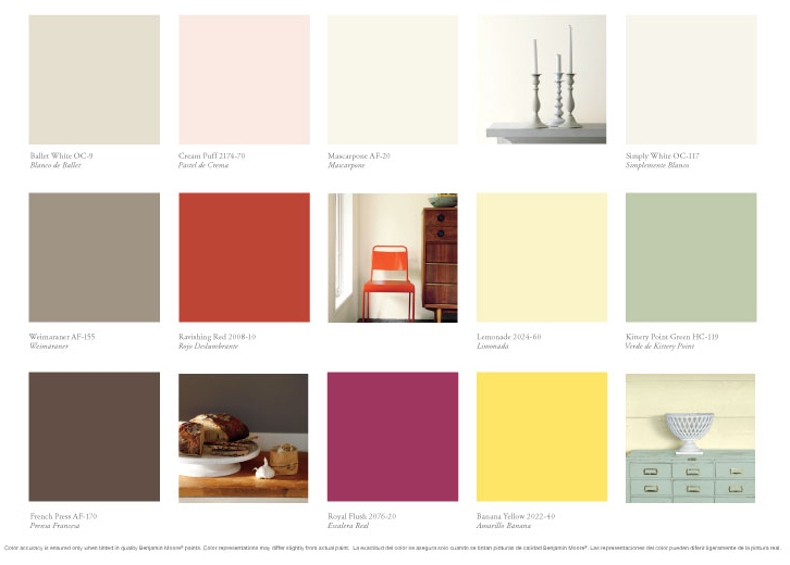 Factory Paint & Decorating Benjamin Moore 2016 Paint Colors
