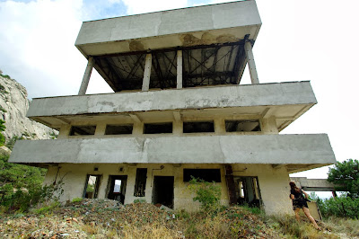 opuszczony hotel. Sudak.