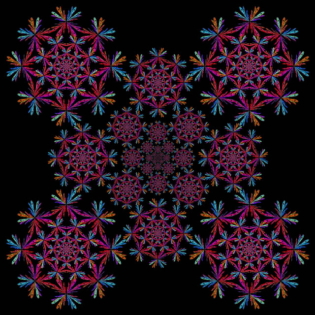 Mandalas, Fractales, Patterns, Efectos Visuales, Efectos Opticos