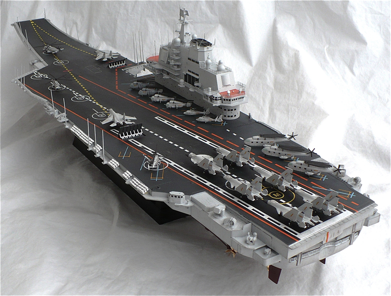 The Great Canadian Model Builders  Page! PLA Aircraft Carrier