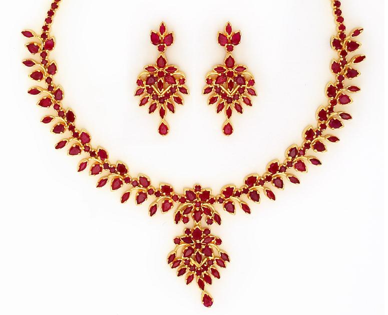 Indian Gold Collections Ruby Collection