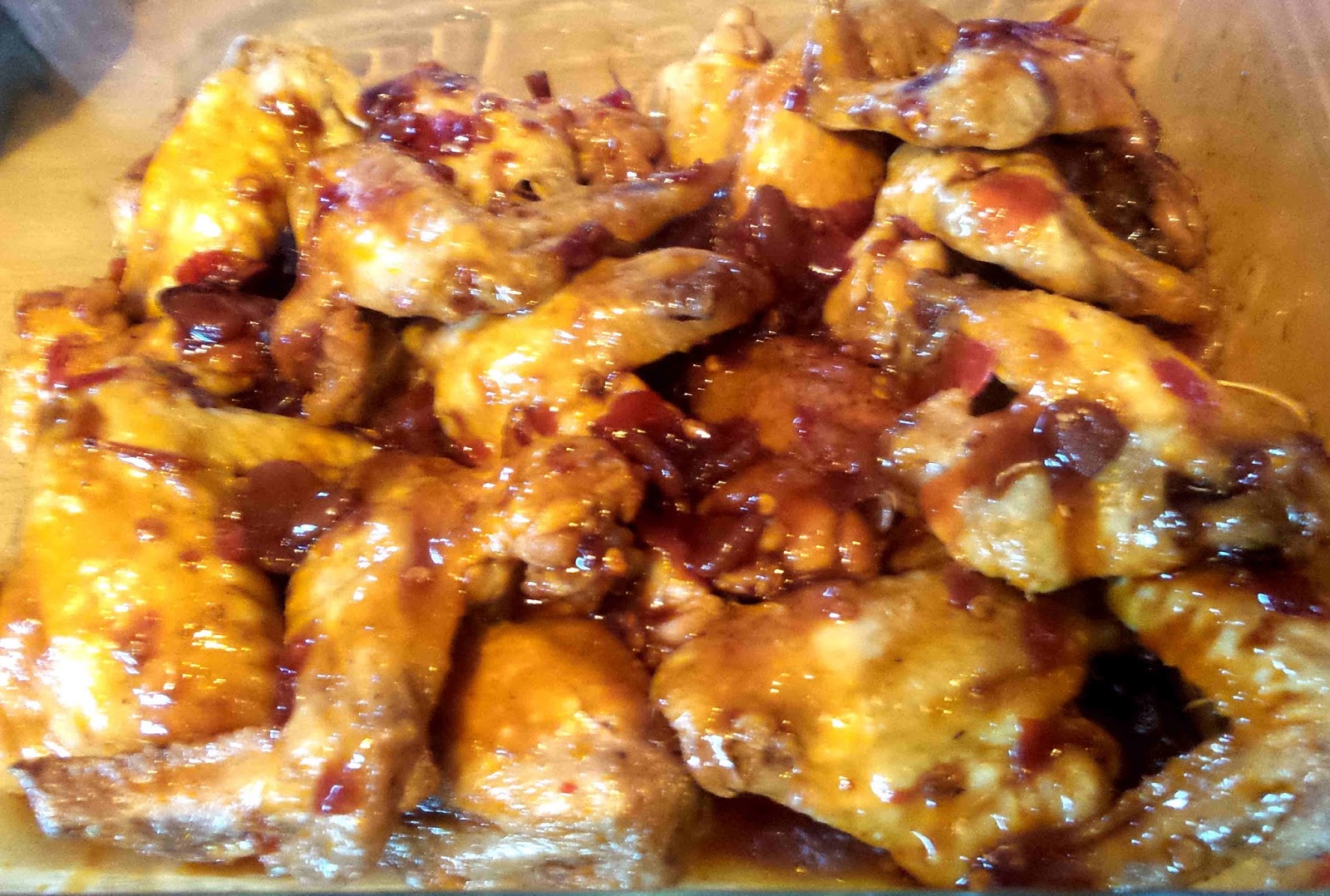 Forking Foodie Sticky Sichuan Chilli Chicken Wings (including Instant