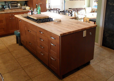 ... DIY: Joining Two IKEA Numerar Butcher Blocks Into One Large Countertop