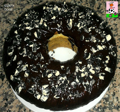 Bizcocho De Oreo Con Chocolate Blanco
