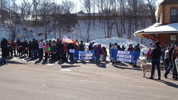 Slide Show: Keweenaw March for Our Lives