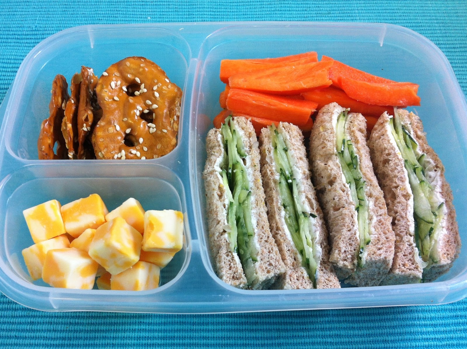 Operation Lunch Box Day 142 Cucumber Mini Sandwiches