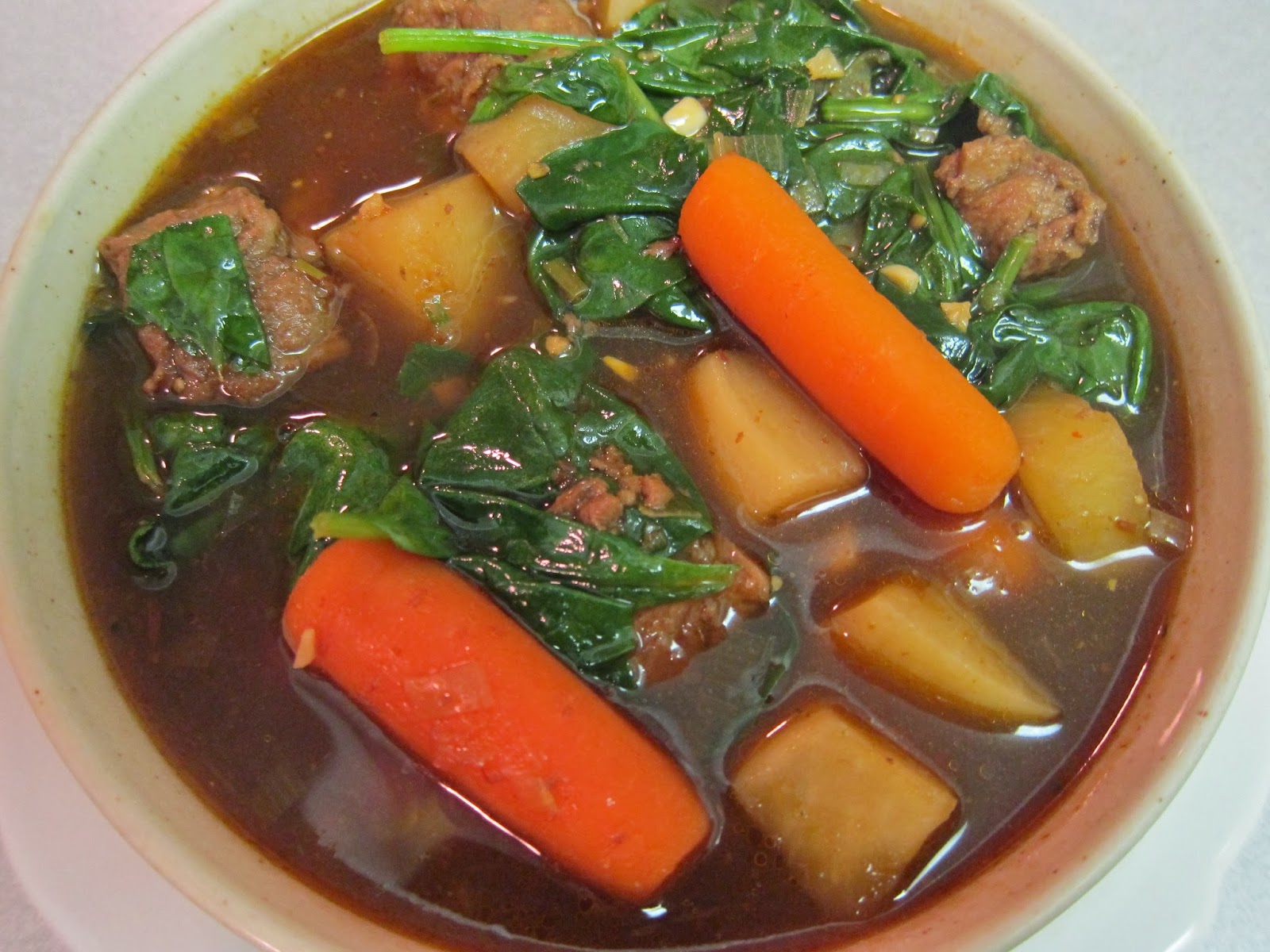 The Vegan Chronicle Chinese Hot Pot of Beef and Vegetables