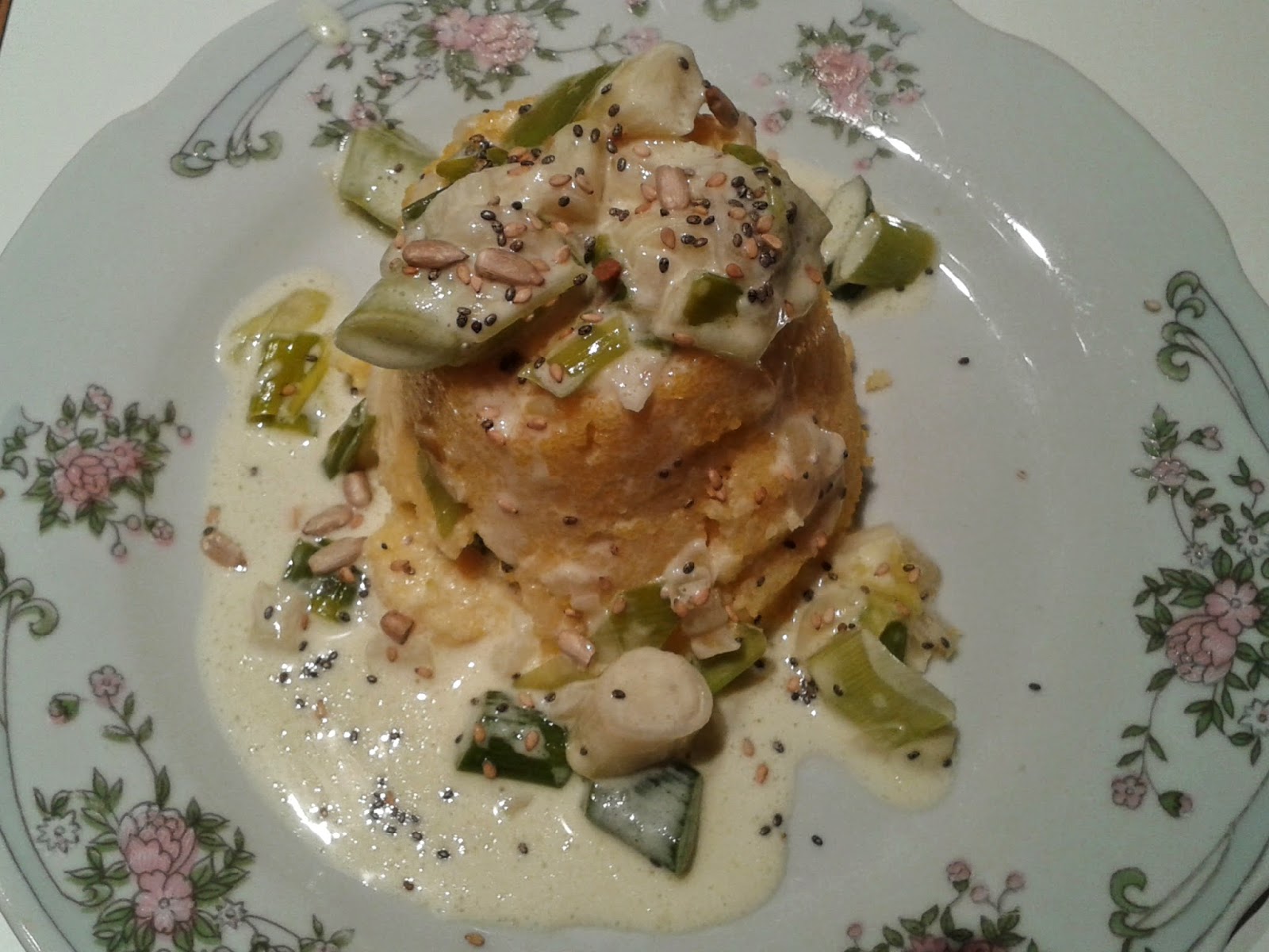 Volcán De Polenta (harina De Maíz)