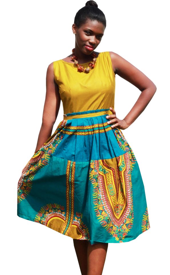 Ghana+Dress+Styles AfroChic’s ‘My Dear Paulina’ dress -Cost: GHc 38