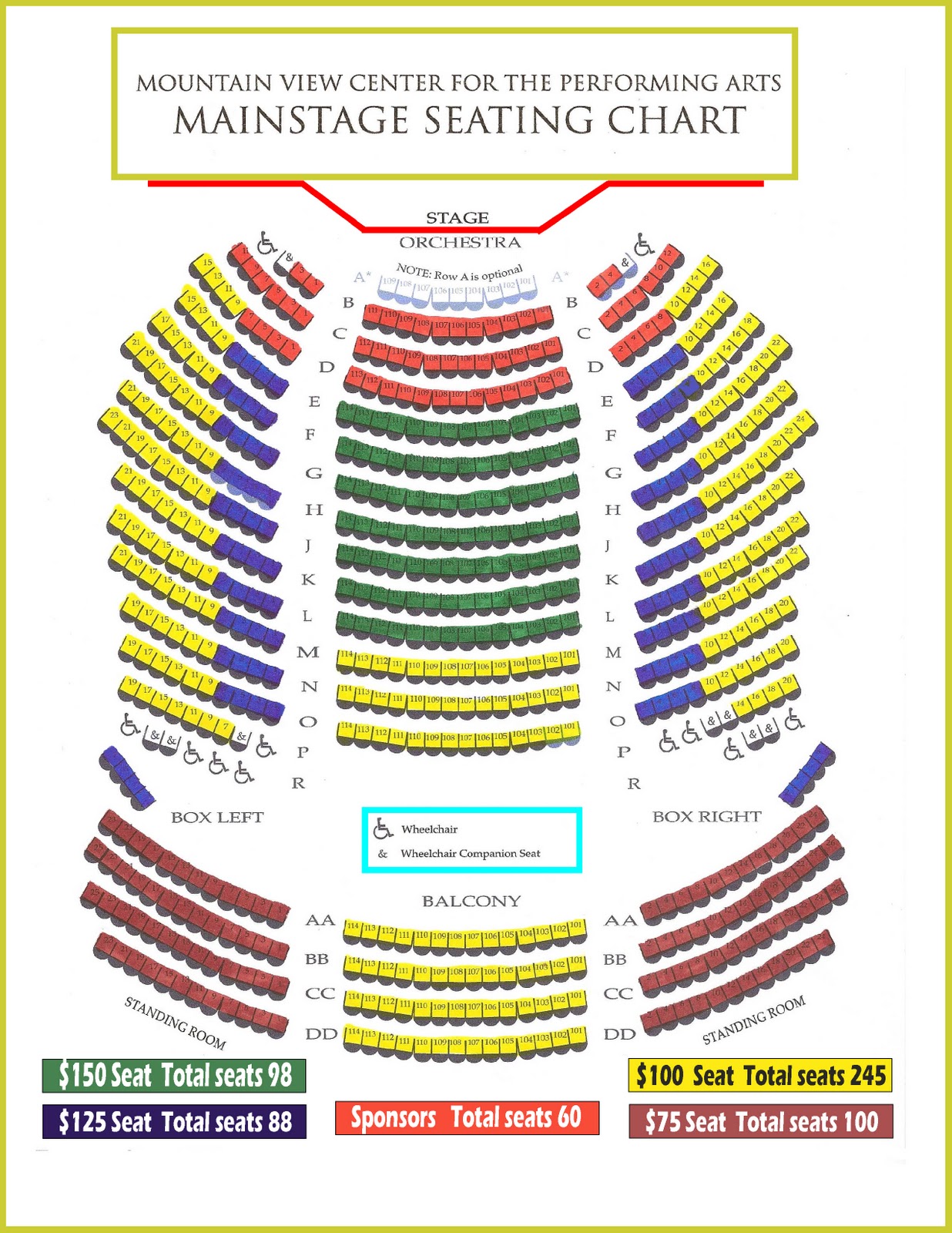 Mvcpa Seating Chart