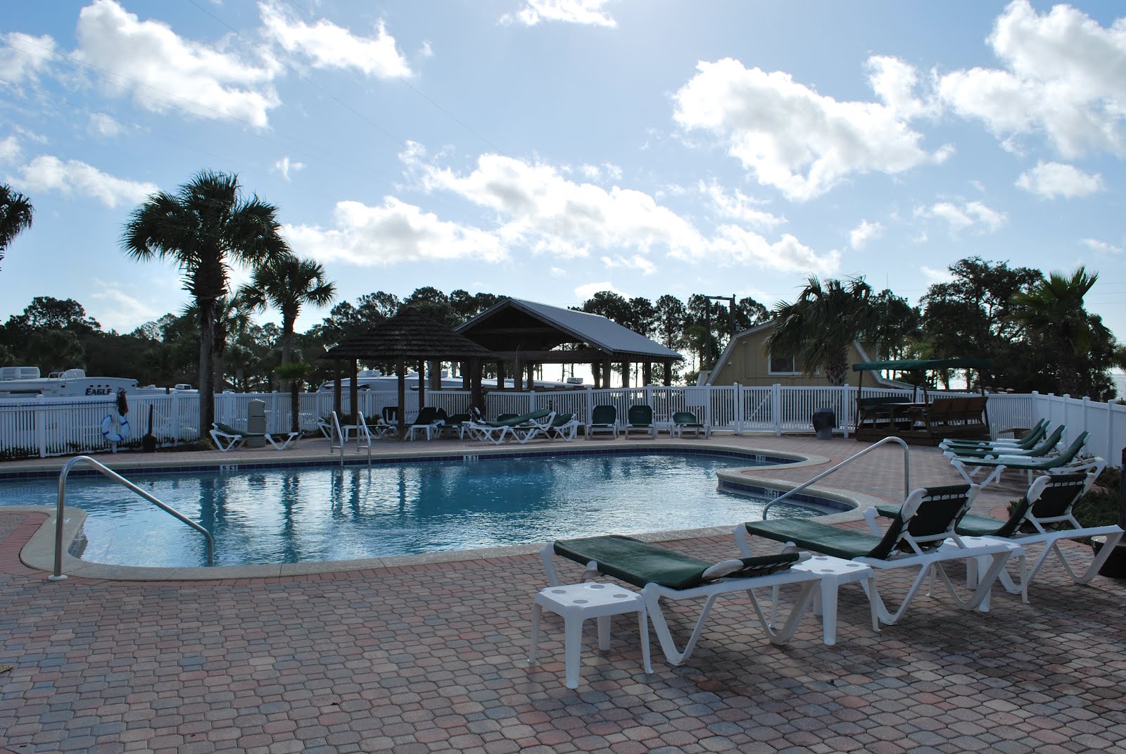 BLUE SKY AHEAD Carrebelle Beach RV Resort, Carrabelle, FL