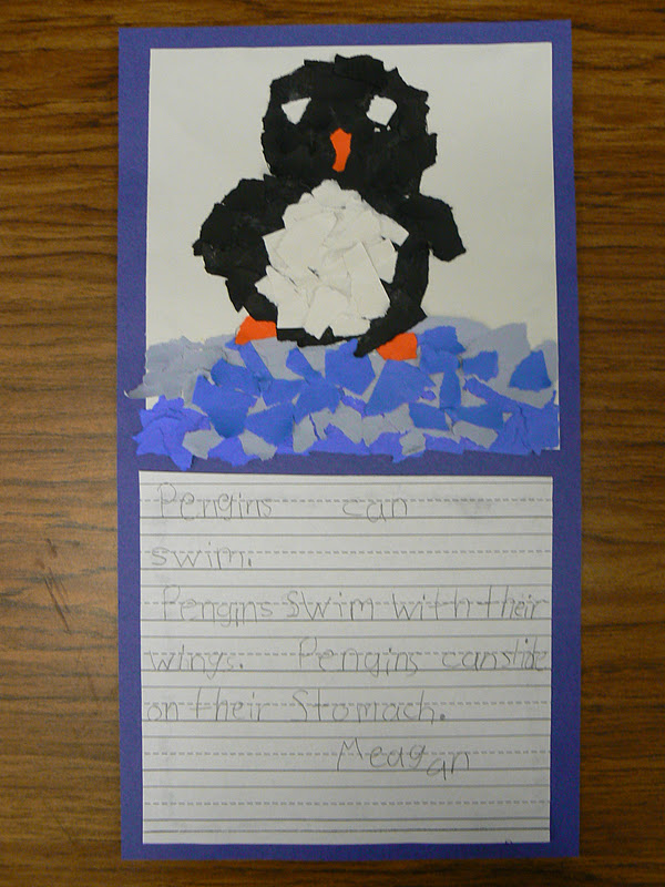 Mrs. T's First Grade Class: Penguin Art