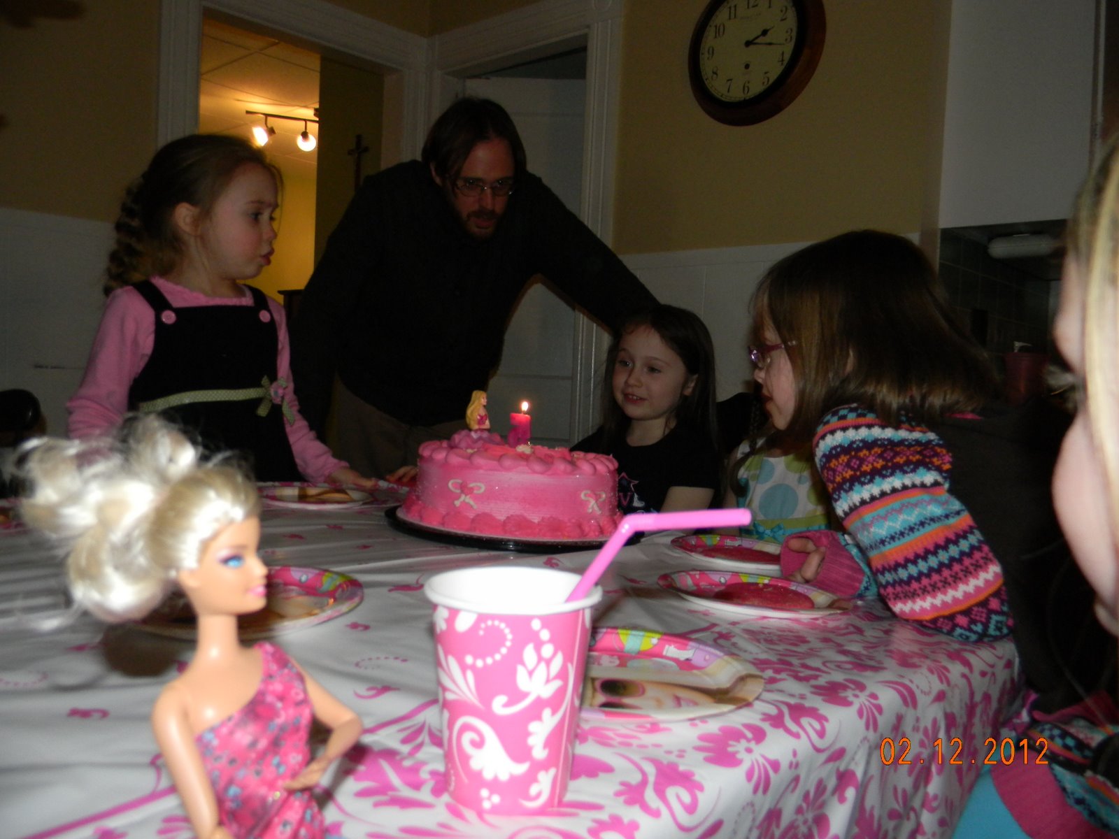 barbie 5th birthday party