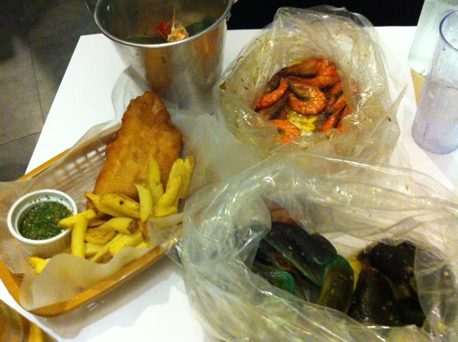 Man About Manila The Shrimp Bucket, Fort